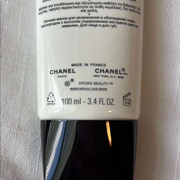 CHANEL Hydra Beauty Masque De Nuit Au Camelia Night Mask NEW! - Picture 5 of 6